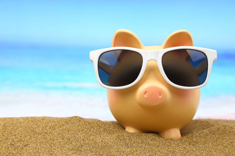 It's the price pig on the beach